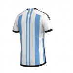 Camisolas de futebol Argentina Equipamento Principal World Cup 2022 Manga Curta